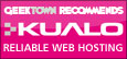 In our opinion the best web host in the UK! Kualo