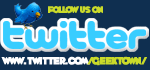 Follow us on twitter - twitter.com/geektown
