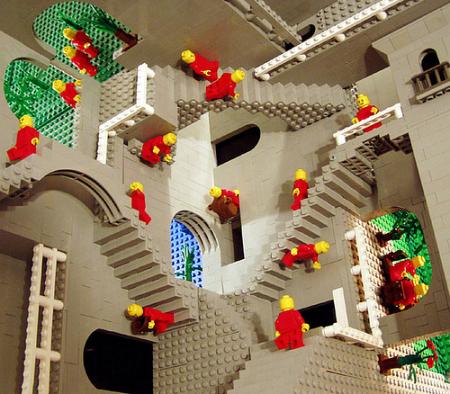 Escher in Lego