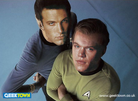 Matt Damon, Ben Affleck, Kirk, Spock