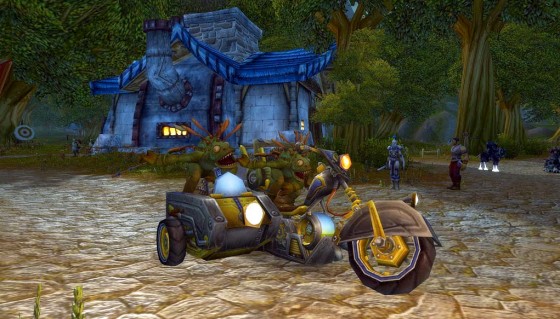 mecho-hog 2 Murlocs (kinda) and a motorbike