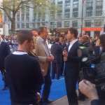 Jeremy Clarkson catting to Karl Urban