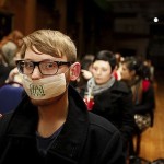 Audience in Surgical Masks Audience in Surgical Masks