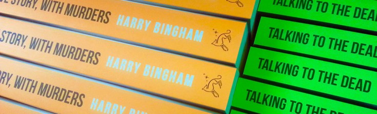 Win Talking To The Dead & Love Story, With Murders by Harry Bingham