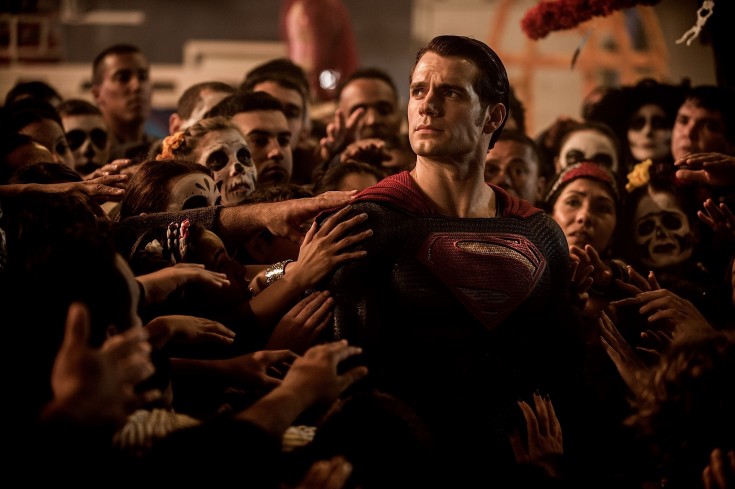 Superman and his adoring? fans?