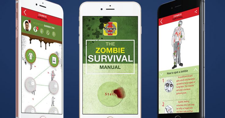 Survive The Zombie Apocalypse With The Haynes Zombie Survival Manual App!