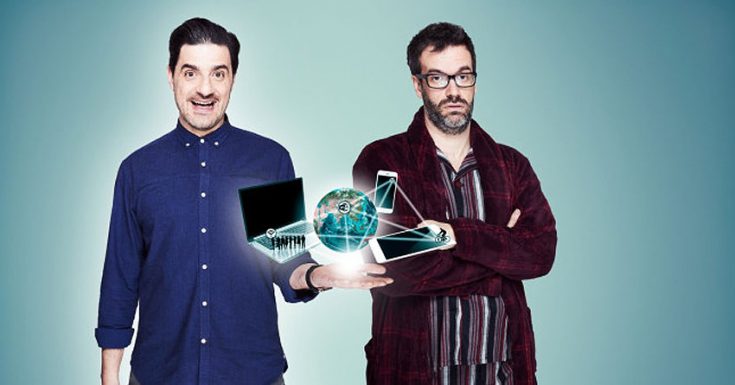 The Joy Of Techs Comes To Dave In May, Starring Marcus Brigstocke & Alexis Conran