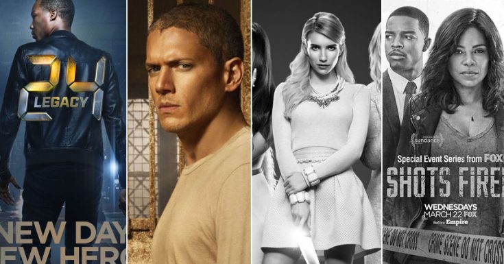 No New '24: Legacy' or 'Prison Break' "Right Now..." Scream Queens & Shots Fired Cancelled