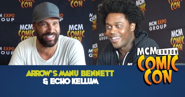 Arrow's Manu Bennett & Echo Kellum Press Interviews From MCM Comic Con London - May 2017