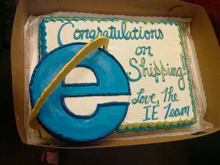 Firefox, IE Cake