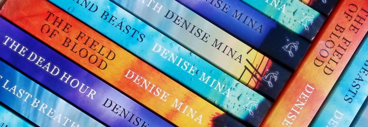 5 sets of 4 novels from award winning author Denise Mina