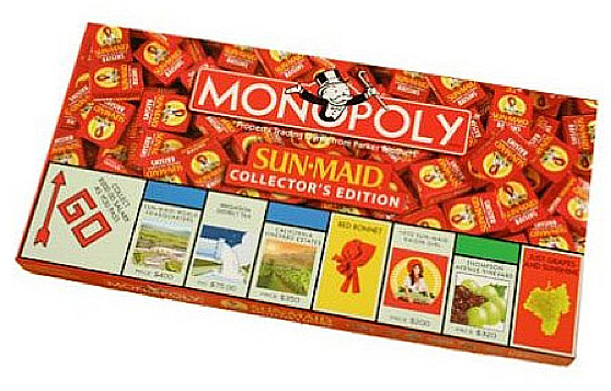 Sun Maid Monopoly