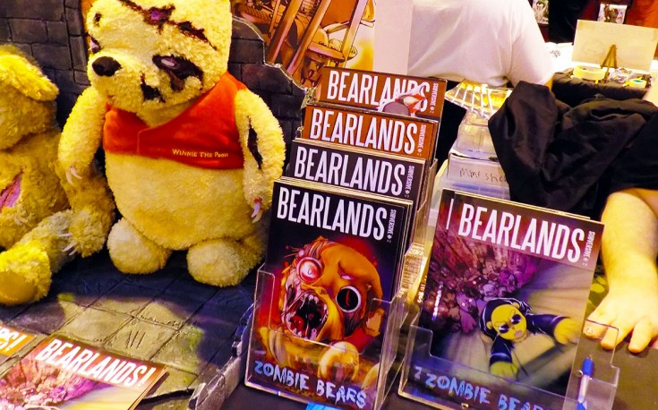Bearland stand at Comic Con