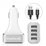 Inateck 4 Port USB Car Charger