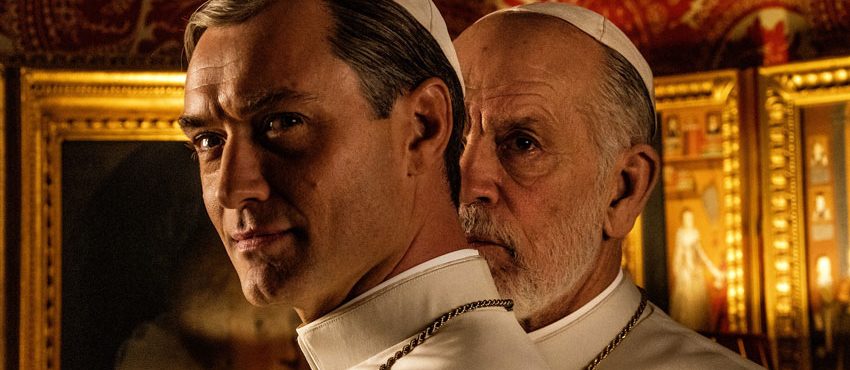 Sky Releases First Photo Of Jude Law & John Malkovich In 'The New Pope'