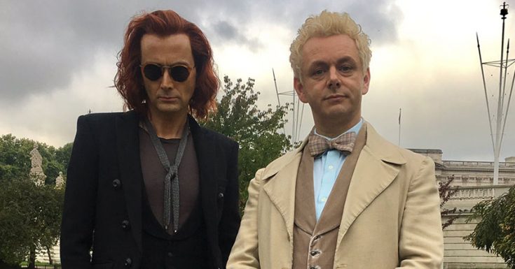 First Photo of Michael Sheen & David Tennant In 'Good Omens' Drops As Filming Begins