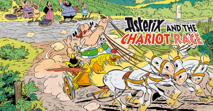 Competition: We Have 10 Copies Of 'Asterix and the Chariot Race' To Give Away!
