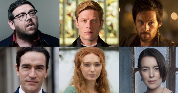 Nick Frost, James Norton, Tom Riley, Ben Chaplin, Eleanor Tomlinson, and Olivia Williams.