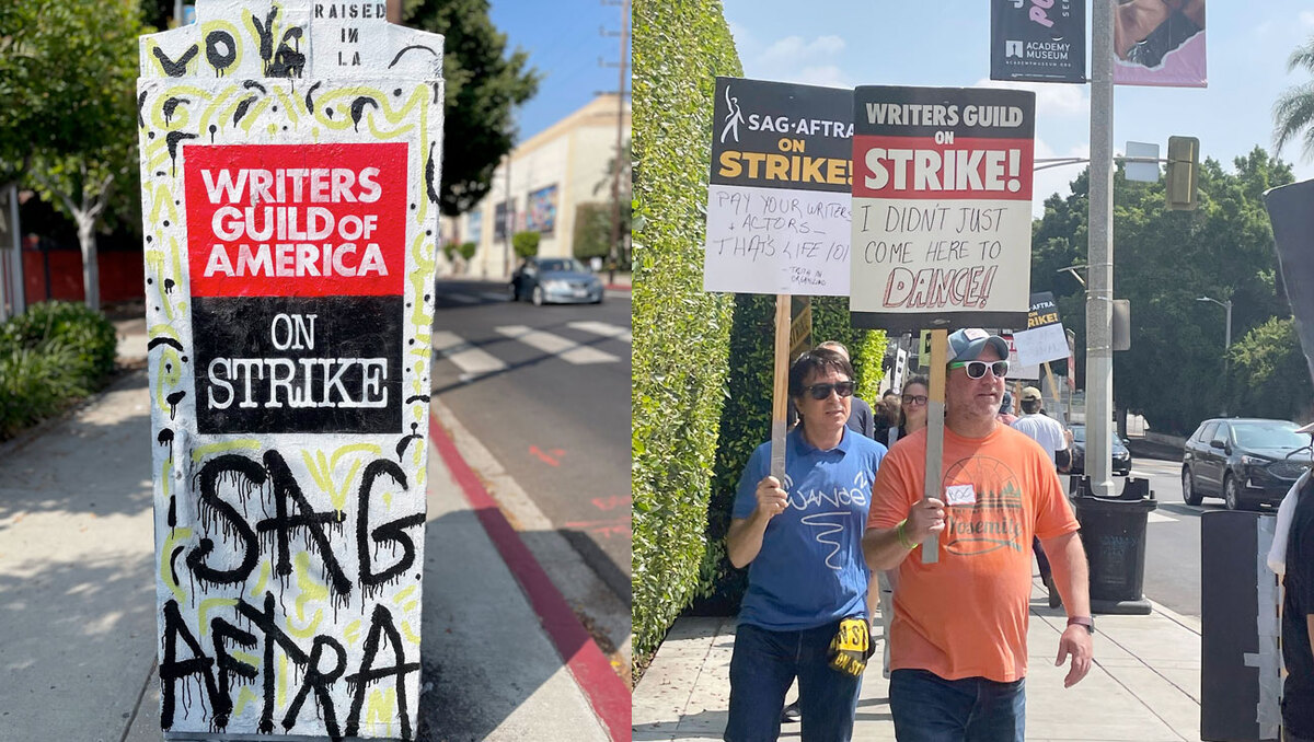 Writer's Guild Come To "Tentative Agreement" With Hollywood Over Strike (Photos: Katharine Charbonnet)