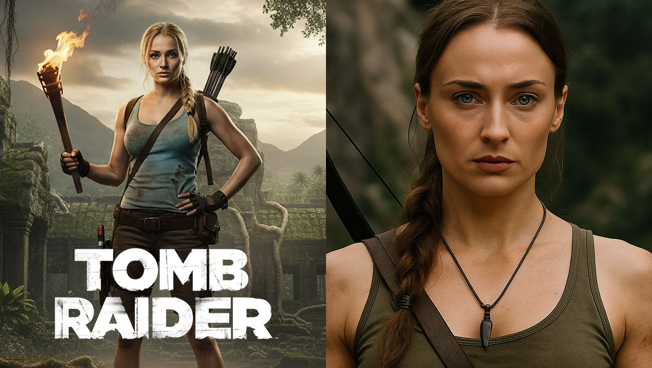 Sophie Turner Confirmed As Lara Croft In Amazon’s ‘Tomb Raider’ Series ...